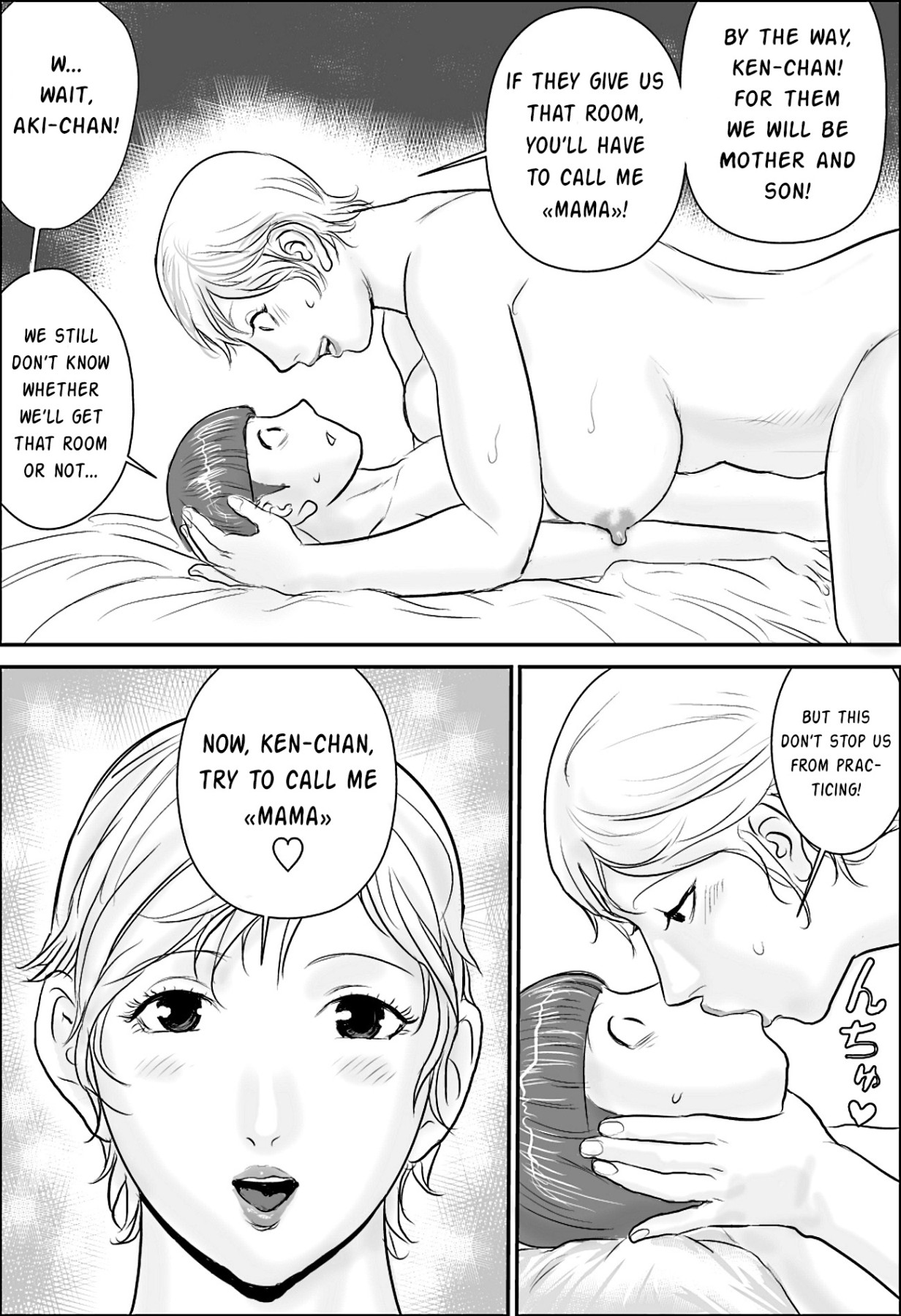 Hentai Manga Comic-Oba-san And My Secret Room-Read-6